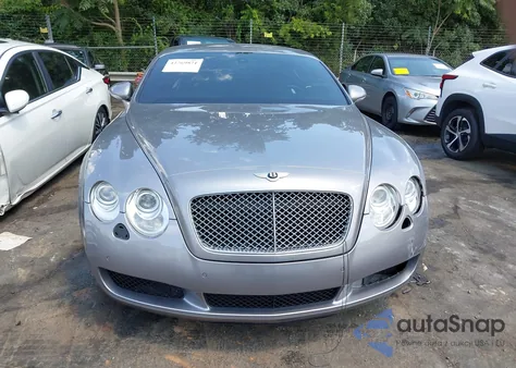 2006 Bentley Continental Gt from USA, damaged, VIN SCBCR63W96C038150